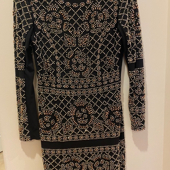 Xscape Women’s gold and silver beaded dress - Picture 4 of 5